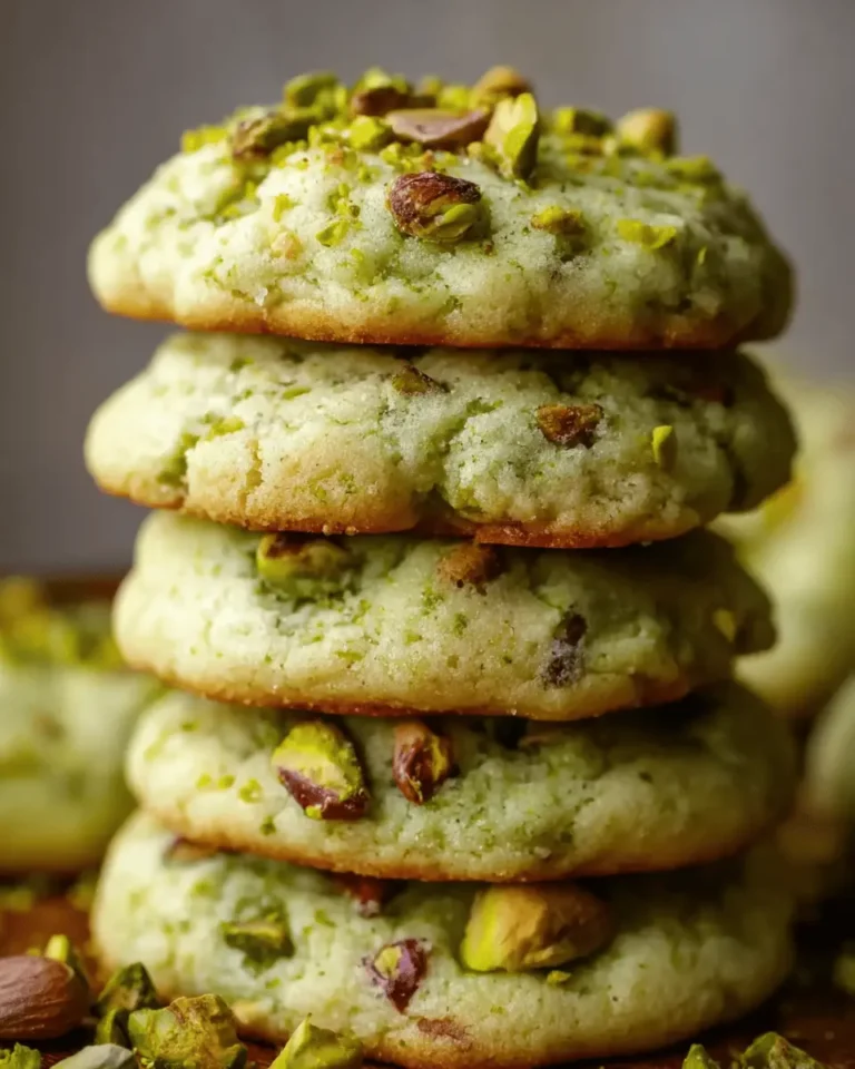 Pistachio Pudding Cookies