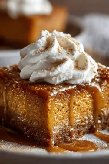 Pumpkin Spice Gooey Cake