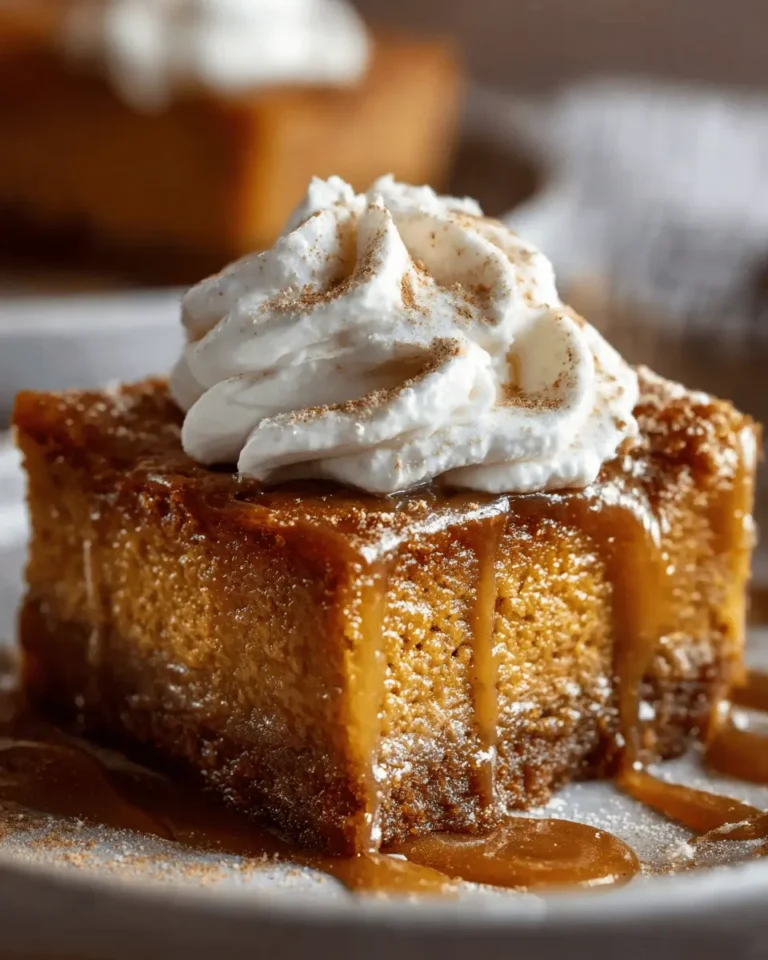 Pumpkin Spice Gooey Cake