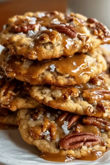 Melt in Your Mouth Toffee Pecan Cookies