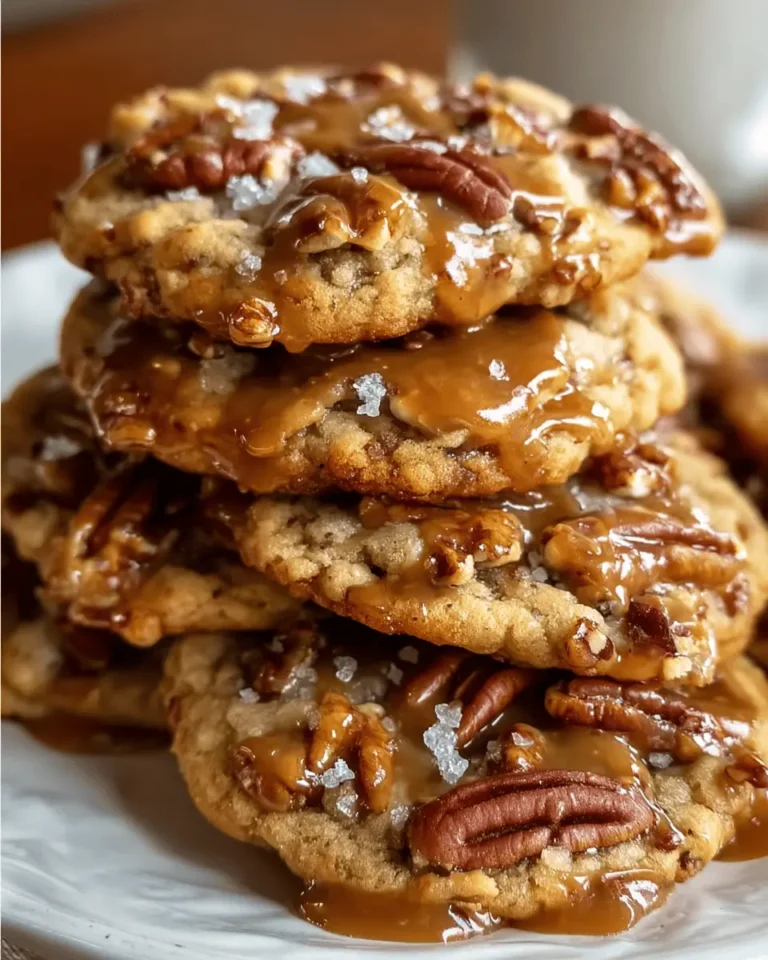Melt in Your Mouth Toffee Pecan Cookies