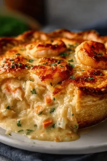 Cheddar Bay Seafood Pie