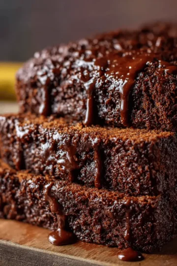 Super Moist Chocolate Banana Bread
