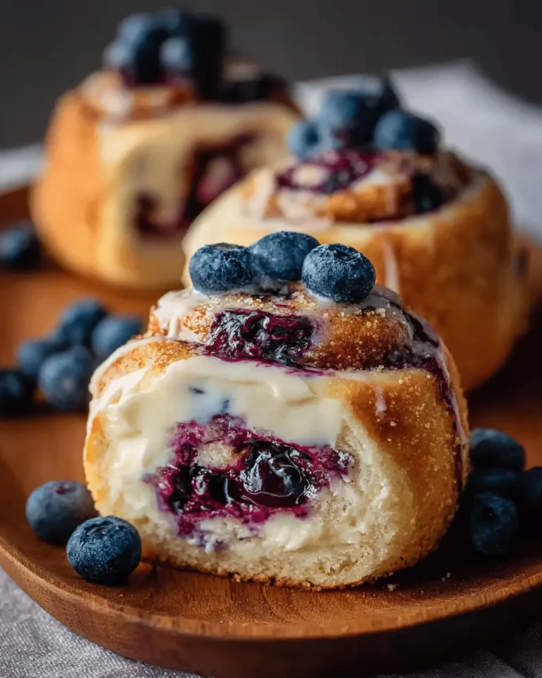 Blueberry Cheesecake Rolls