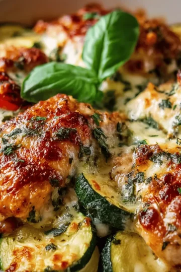 Chicken Zucchini Bake