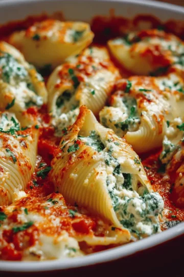 Ricotta Stuffed Shells