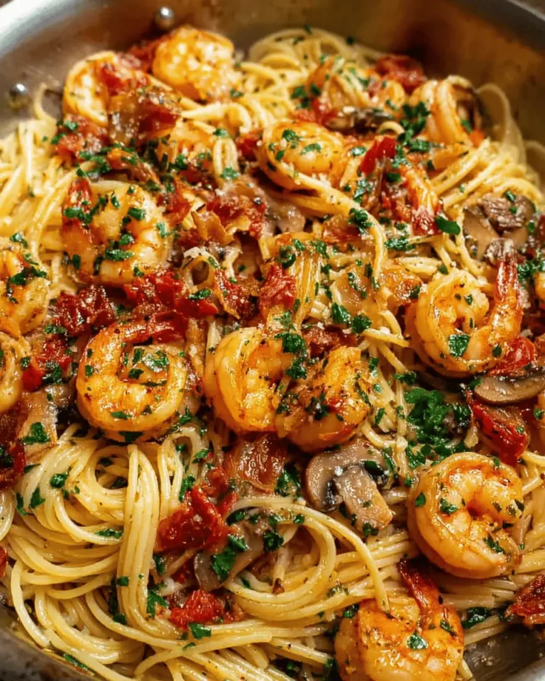 Garlic Shrimp Pasta