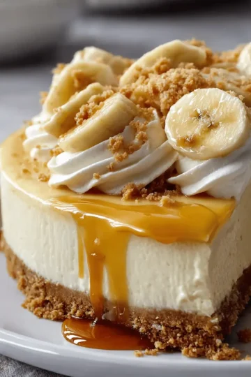 Banana Cream Cheesecake