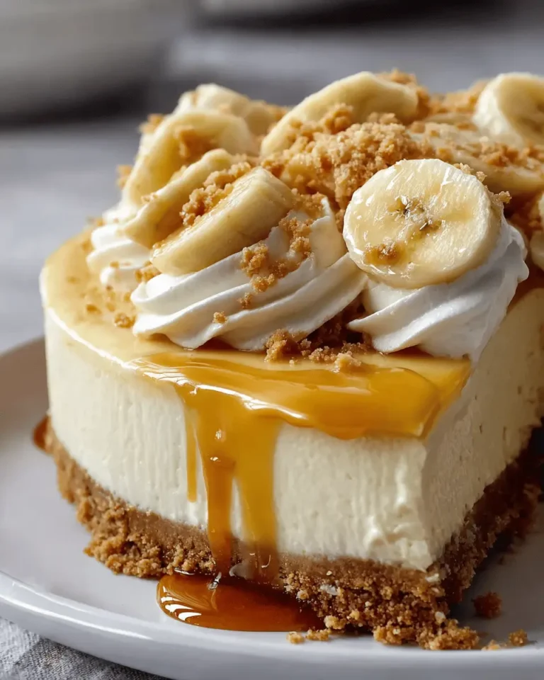 Banana Cream Cheesecake