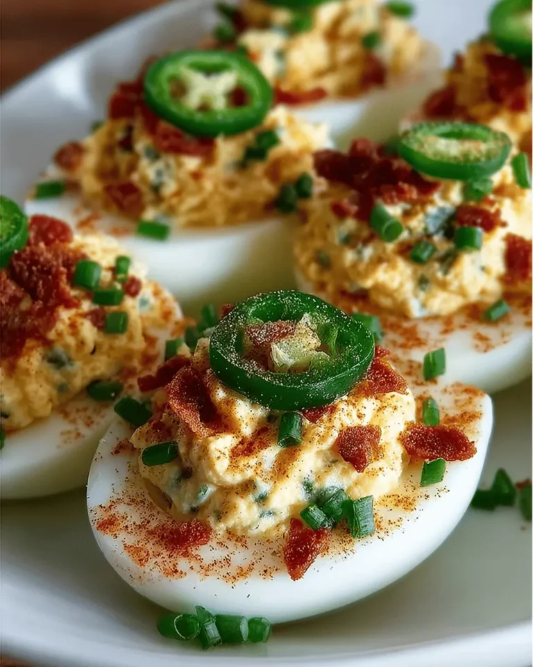 Jalapeño Popper Deviled Eggs
