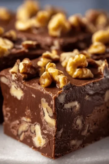 Chocolate Walnut Fudge