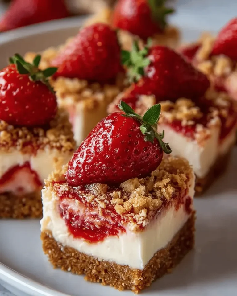 Strawberry Crunch Cheesecake Bites