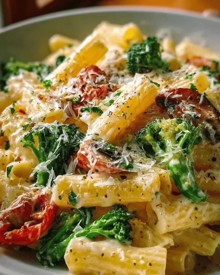 Creamy Veggie Parmesan Pasta