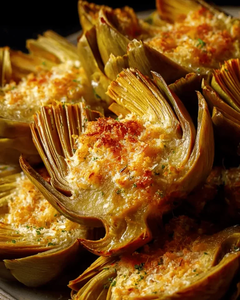Crispy Parmesan Artichoke Hearts