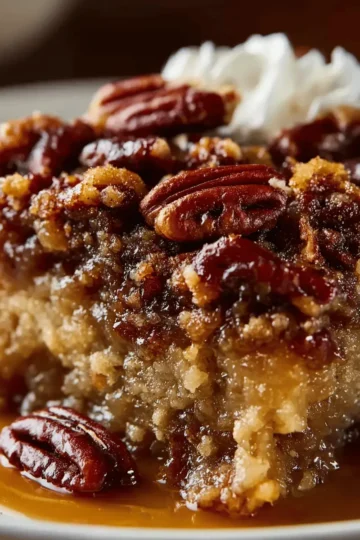 Pecan Pie Dump Cake