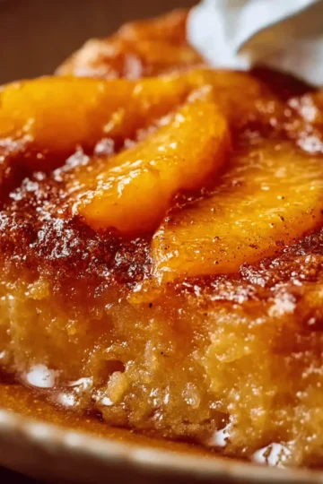 Tennessee Peach Pudding