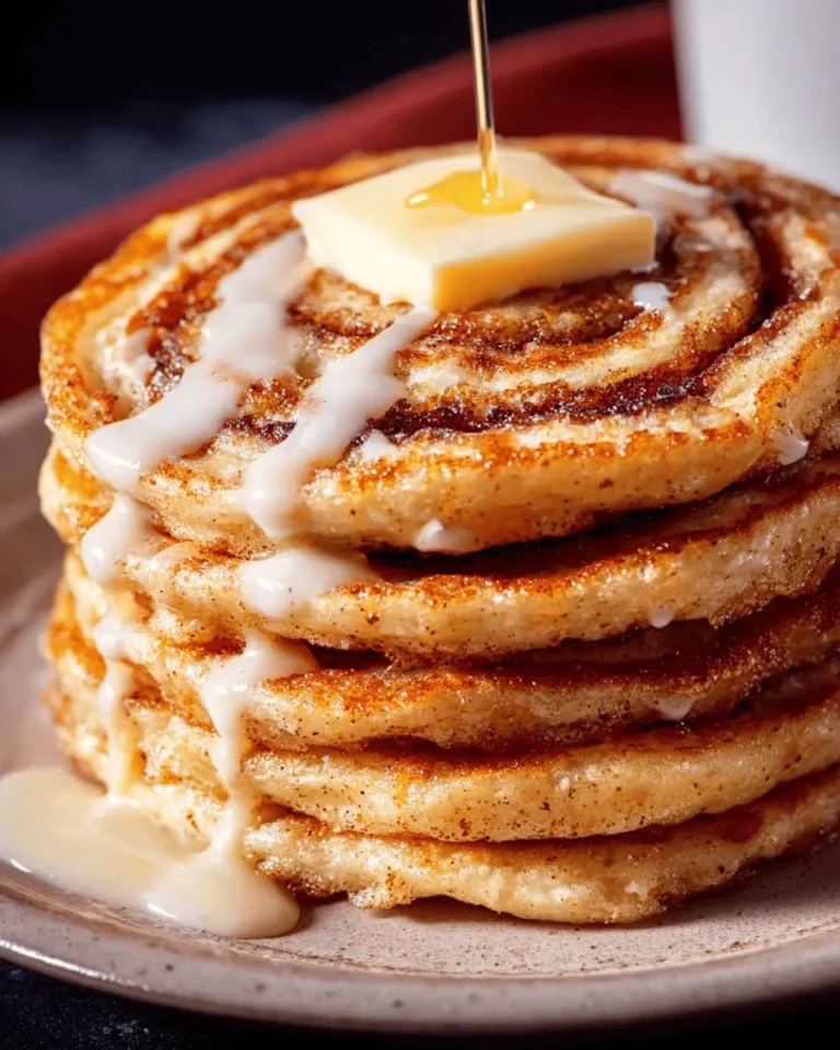 Brown Sugar Cinnamon Swirl Pancakes