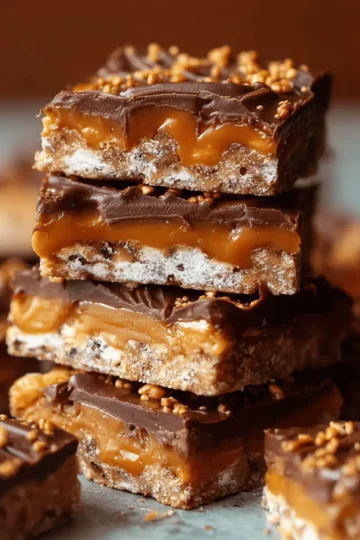 Butterfinger Caramel Crunch Bars
