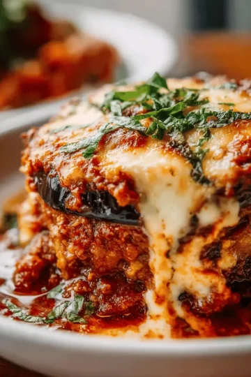 Eggplant Parmigiana