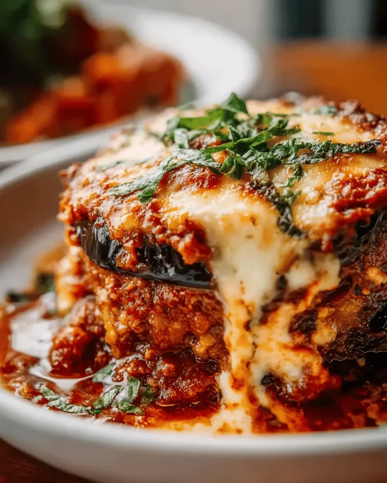 Eggplant Parmigiana