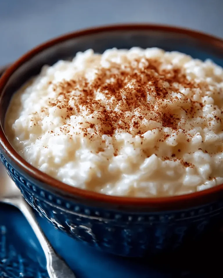 Homemade Rice Pudding