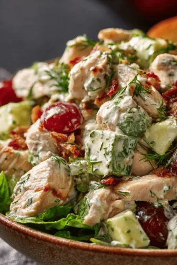 The BEST Chicken Salad