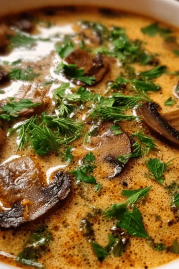 Hungarian Mushroom Soup