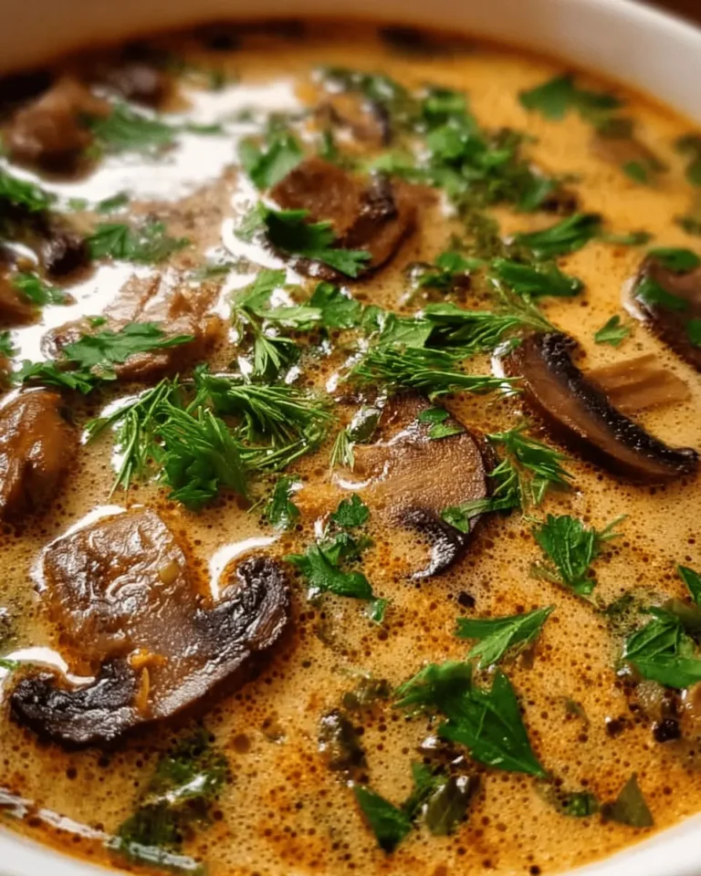 Hungarian Mushroom Soup