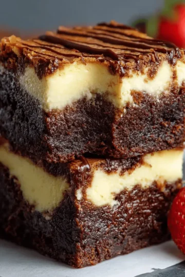 Cheesecake Brownies