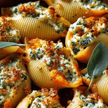 Wholesome Butternut Squash and Sage Stuffed Shells