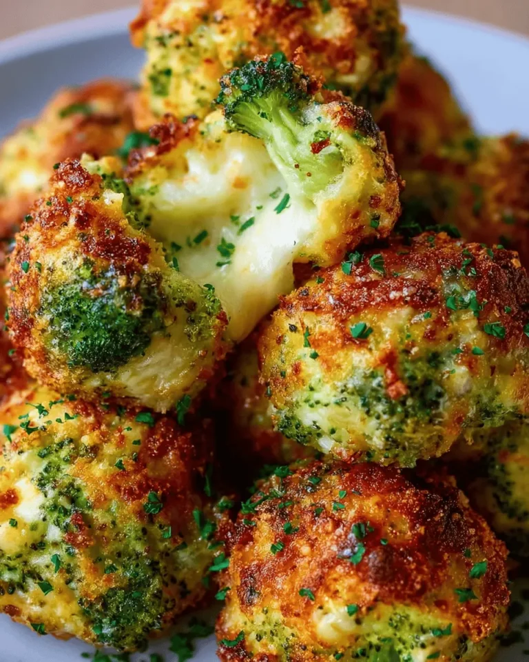 Crispy Broccoli Cheese Balls