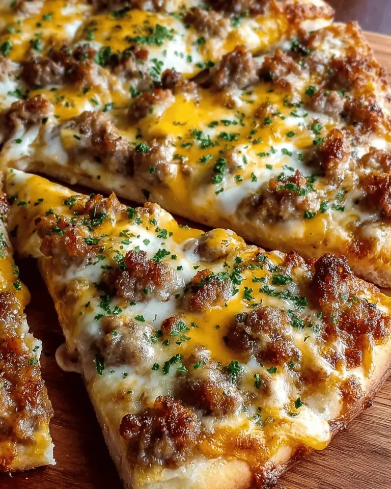 Sausage Gravy Breakfast Pizza