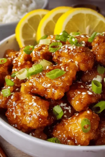 Chinese Lemon Chicken