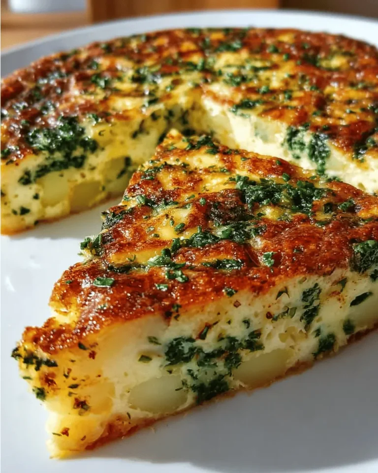 Cheesy Potato & Spinach Quiche