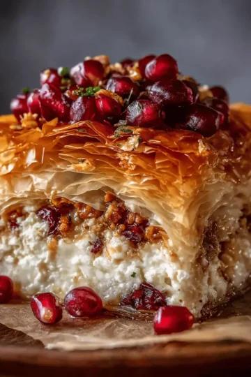 Festive Brie Phyllo Layers