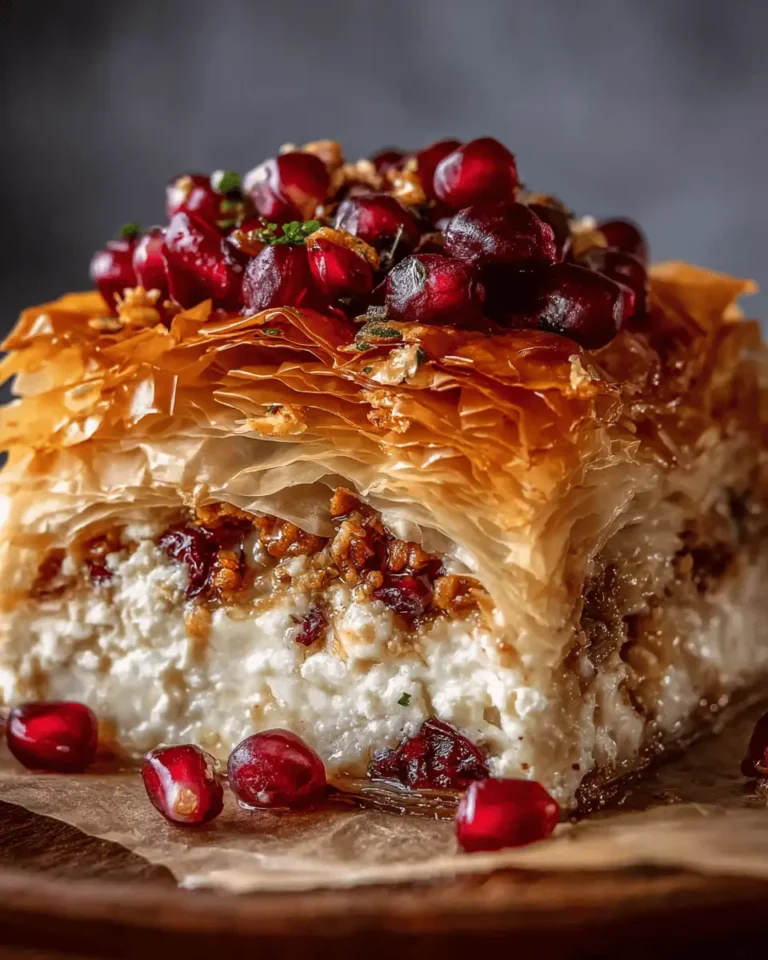 Festive Brie Phyllo Layers
