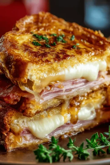 Savory Monte Cristo Sandwich