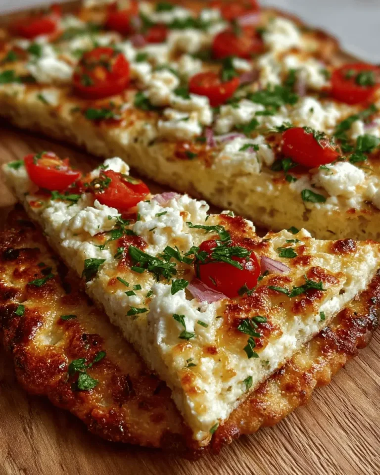 Cottage Cheese Flatbread