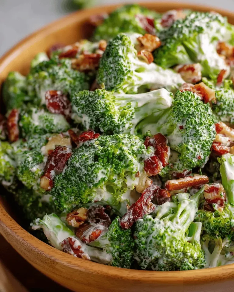 Creamy Broccoli Salad