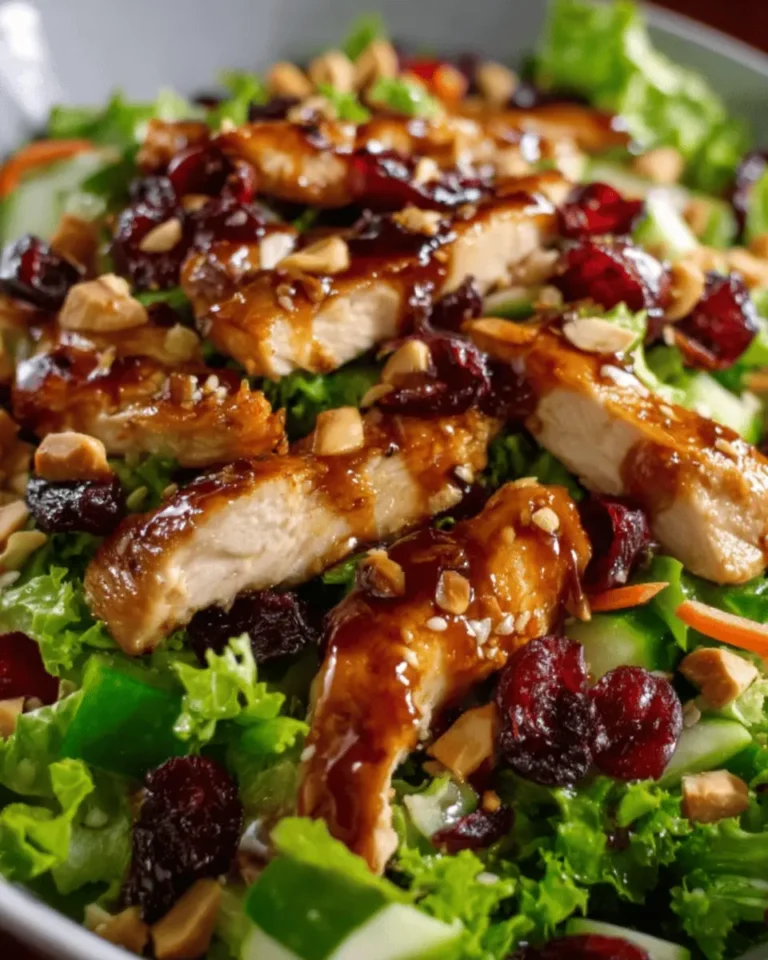 Asian Chicken Cranberry Salad