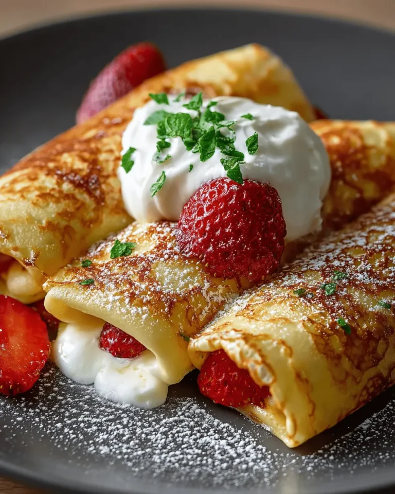 Keto Cream Cheese Blintz