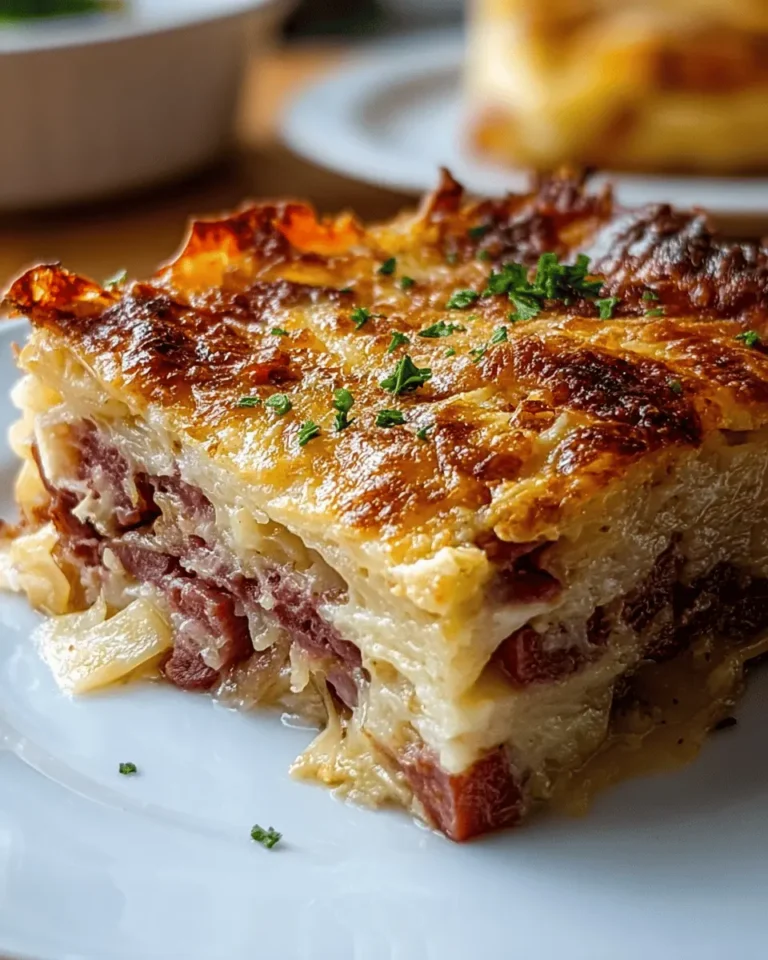 Savory Reuben Bake