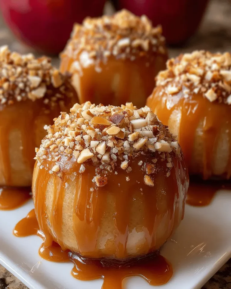 Apple Caramel Bombs
