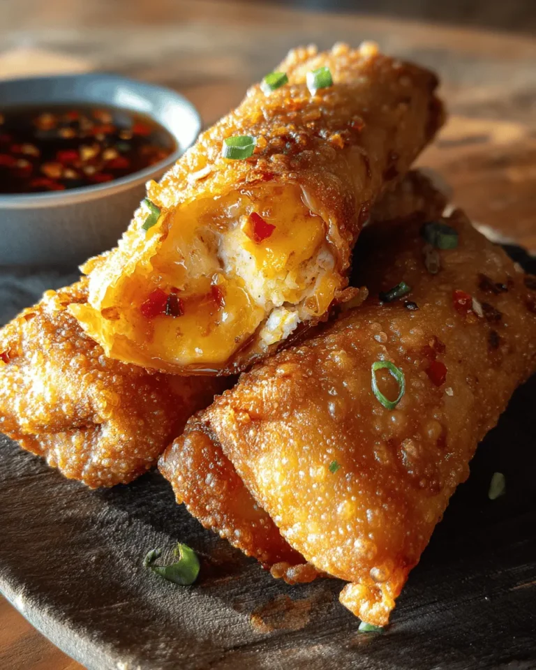 Texas Twinkies Egg Rolls with Spicy Honey