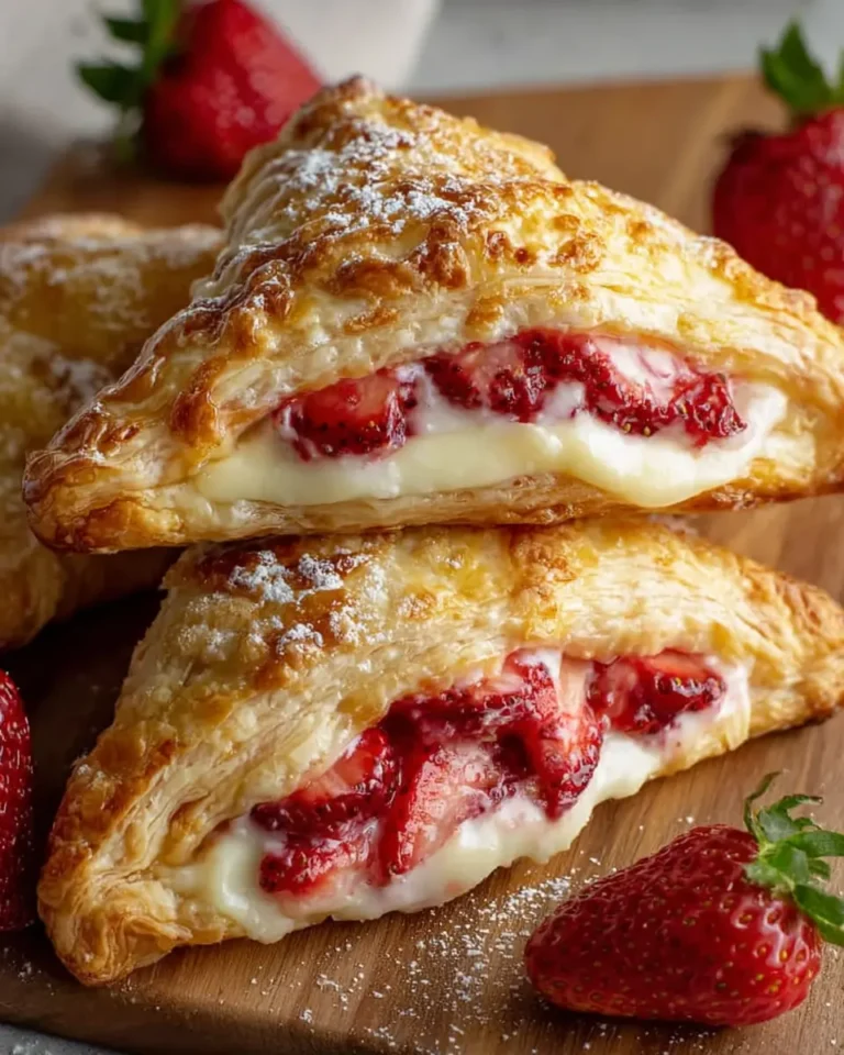 Strawberry Cheesecake Turnovers
