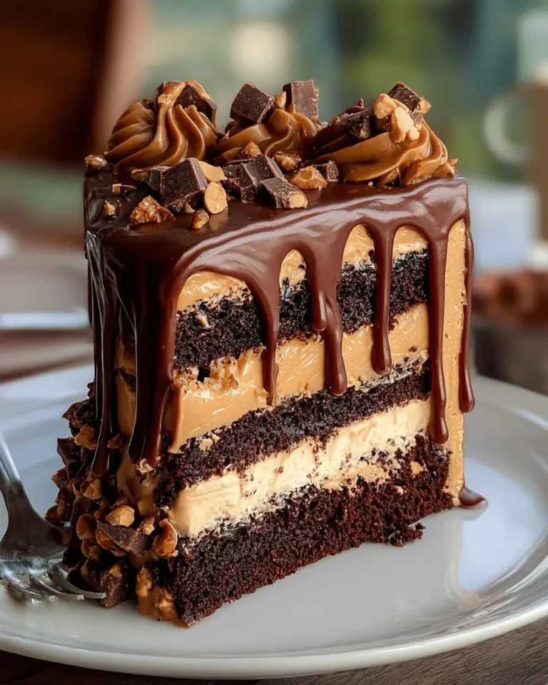 Chocolate Peanut Butter Dream Cake