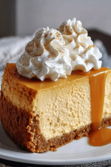 Perfect Pumpkin Cheesecake