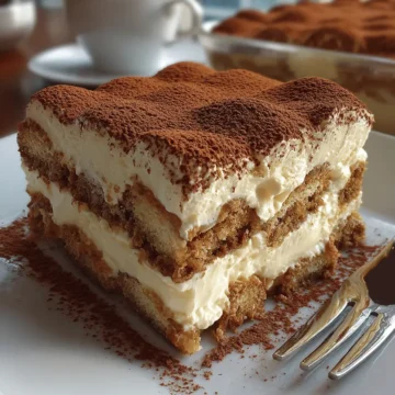 No Bake Graham Tiramisu Cake