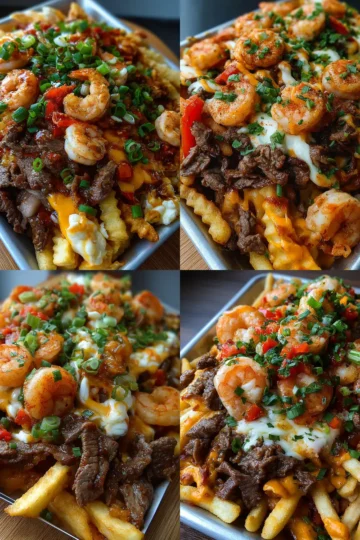Beef & Shrimp Loaded Fries