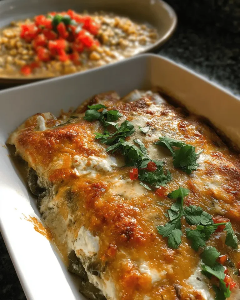 Chile Relleno Enchiladas